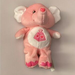 Vintage Care Bear Lotsa Heart Elephant Pink
Rare 2002 8" Plush, Cousin